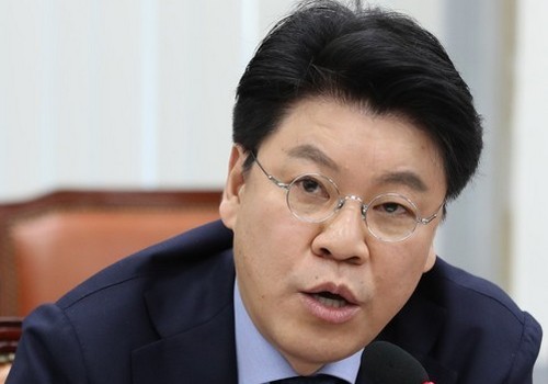 ▲ 장제원 자유한국당 수석대변인