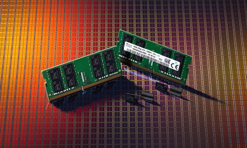 ▲ SK하이닉스가 개발한 2세대 10나노급(1y) DDR4 D램