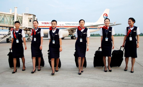 중국 동항항공 승무원들. 사진=동방항공