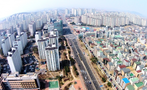 김포 한강신도시 전경. 사진=이범석 기자