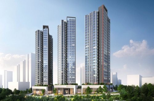 오산 세마 오피스텔 조감도