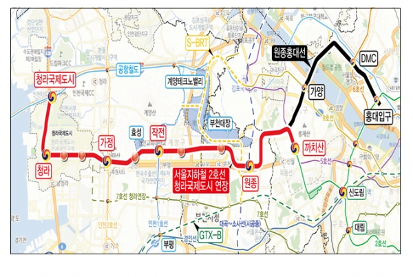 노선도(사진제공=인천시)