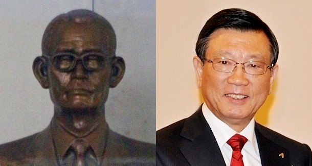 ▲ ▲ (왼쪽부터)고 박인천 창업주와 박삼구 회장.