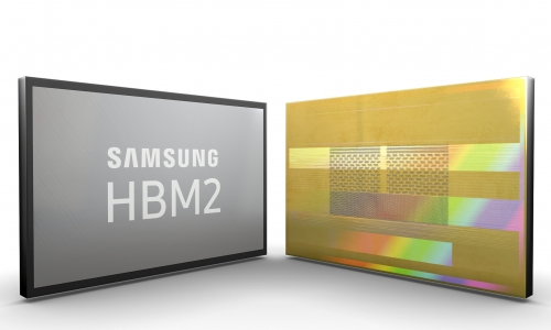 ▲ 삼성전자는 8GB HBM2 D램(사진)을 본격 공급 확대한다고 18일 밝혔다. 삼성전자 제공