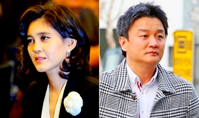 ▲ (왼쪽부터)이부진 호텔신라 사장과 임우재 전 삼성전기 고문. 자료 사진