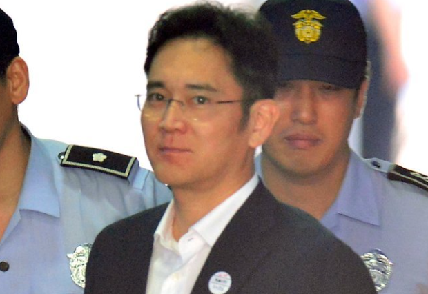 ▲ 법정에 출두한 이재용 삼성전자 부회장. (사진=연합)
