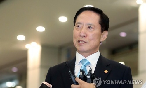 ▲ 송영무 국방부 장관.