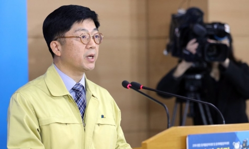 ▲ 브리핑하는 안영규 재난관리정책관