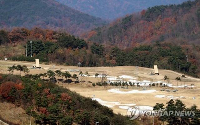 ▲ 경북 성주 소재 사드 기지 모습.