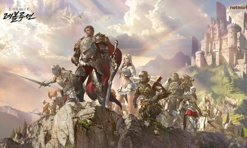 ▲ 넷마블게임즈의 주력 모바일 다중접속자역할수행게임(MMORPG) '리니지2레볼루션'.