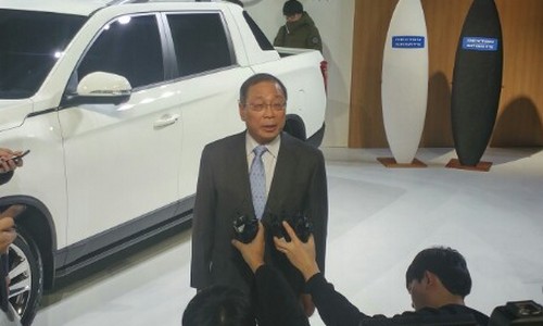 ▲ 최종식 쌍용자동차 대표이사 사장