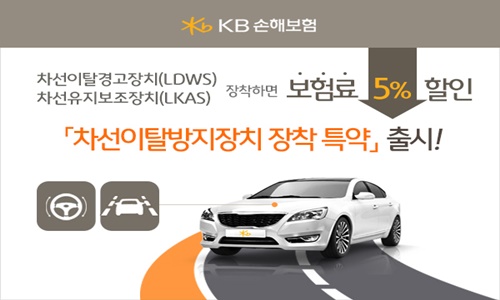 KB손해보험_보도자료_차선이탈방지장치 장착 특약 출시_사진1.jpg