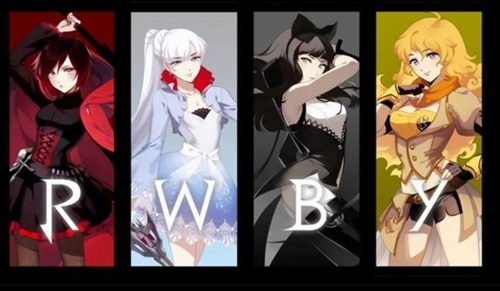 ▲ 미국 애니메이션 제작사 루스터티스의 대표작 '루비(RWBY)'