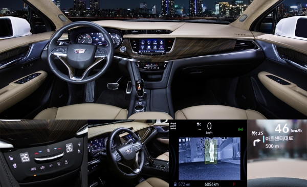 부드러우면서도 파워풀한 질주 본능과 정숙성까지 갖춘 '라이언 King' 캐딜락 SUV XT6의 넉넉한 실내