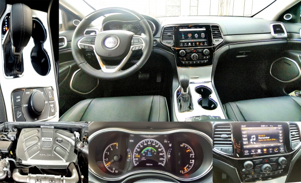 1% 부족함을 멋으로 승화시킨 간결한 JEEP '그랜드체로키' 실내는 오프라인에 조금더 적합하도록 배열돼 있다.