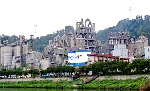 13일 근로자 사망사고가 발생한 삼표시멘트 삼척공장 전경