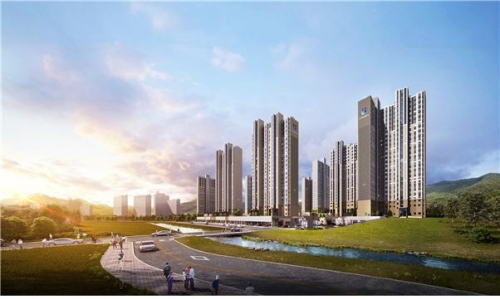 창원 마창대교 반도유보라 아이비파크 투시도