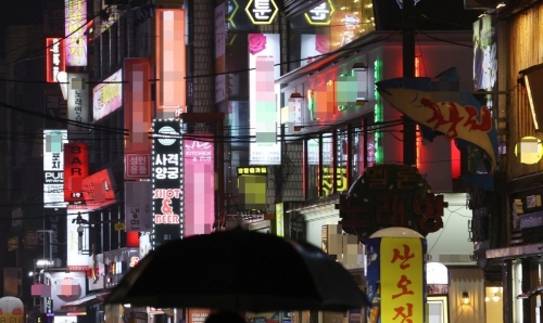 서울시내 한 번화가(사진=연합뉴스)