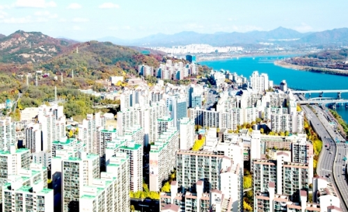 서울 양천구 목동 신시가지 아파트 전경.