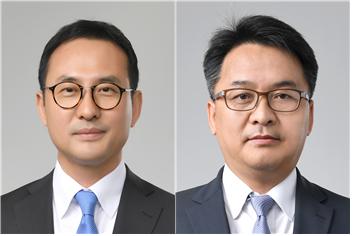 강철호 현대로보틱스 신임 대표(왼쪽)와 박종환 현대에너지솔루션 신임 대표(오른쪽)