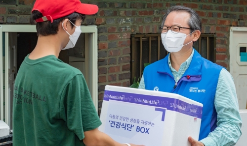 성대규 신한라이프 사장 겸 신한라이프빛나는재단 이사장.
