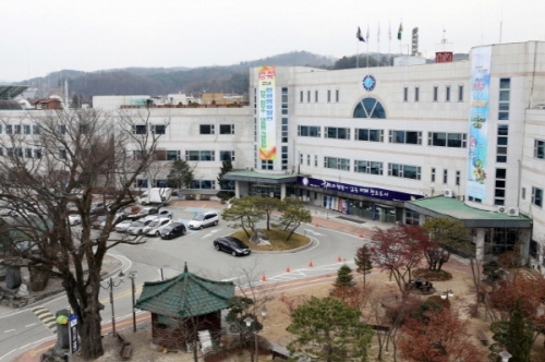 가평군청 전경