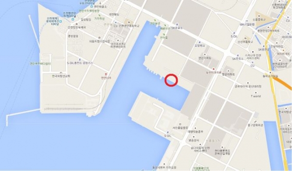 인천스마트선박안전지원센터 위치도
