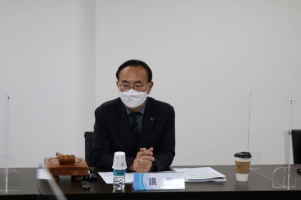한국어촌어항공단 박경철 이사장 발언 모습.