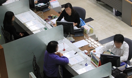 은행 창구(사진=연합뉴스).