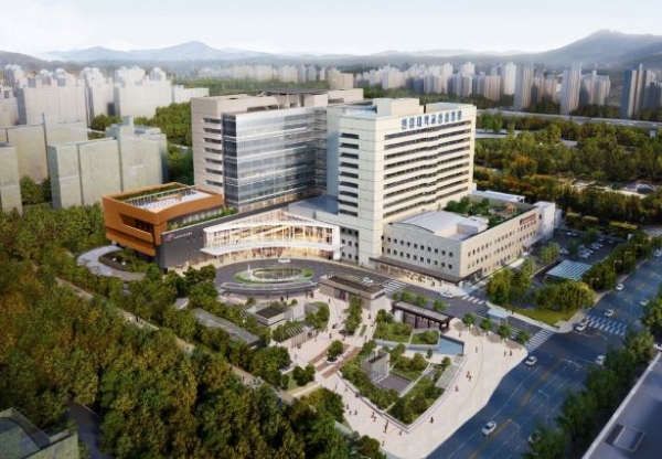 한림대학교성심병원 신관 증축 조감도