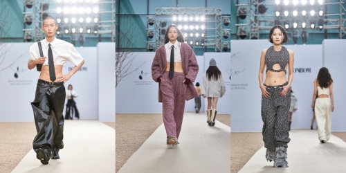 '본봄(BONBOM)'의 2022 FW 패션쇼. 사진=본봄