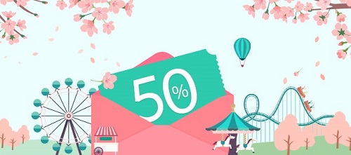 하나카드 '봄맞이 테마파크 할인' 이벤트 [자료=하나카드 제공]