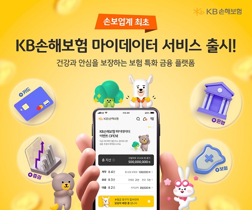 KB​손해보험, 마이데이터 서비스 출시 [사진=KB손보 제공]​