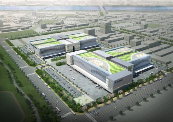 인천 신항 콜드체인 특화구역 조감도(사진제공=인천항만공사)