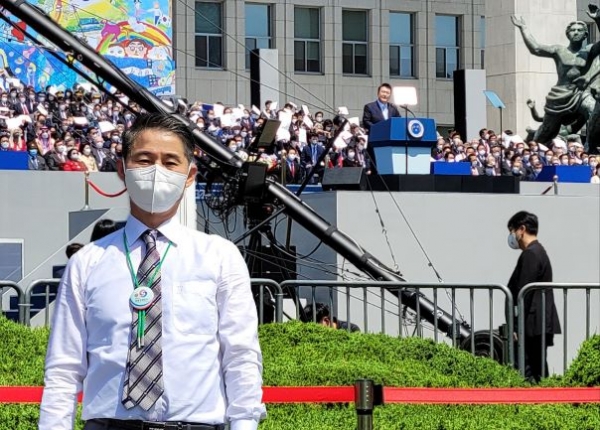 제20대 대통령 취임식에 특별 초청된 김태영 박사(한국보건정보정책연구원 부원장)
