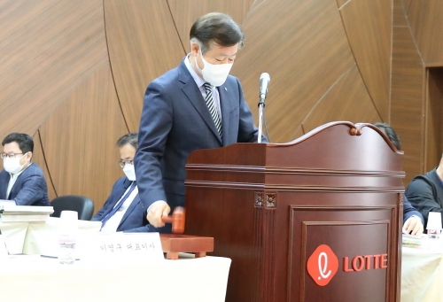 이영구 롯데제과 대표이사. [사진=롯데제과]