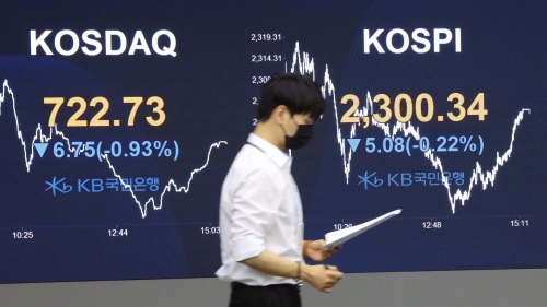 KB국민은행 딜링룸.