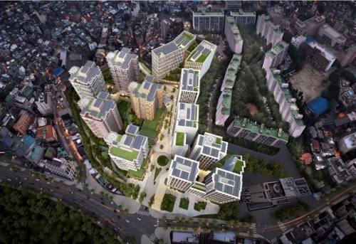 서울 용산구 유엔사 부지 복합개발사업 조감도.