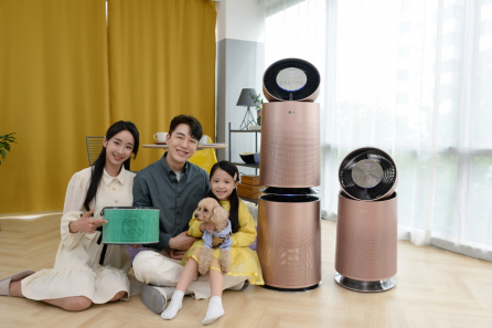 LG전자의 퓨리케어 360도 공기청정기펫