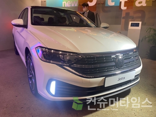 폭스바겐 신형 제타. [사진 = 이찬우 기자]