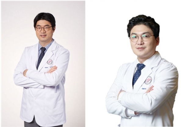 한림대동탄성심병원 (좌)강화준 교수, (우)김성재 교수