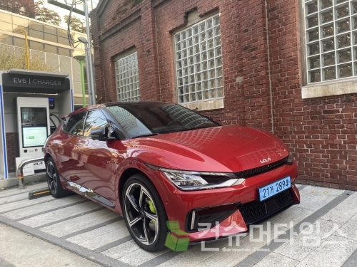 기아 EV6. [사진 = 이찬우 기자]