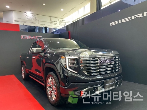 GMC 시에라. [사진 = 이찬우 기자]