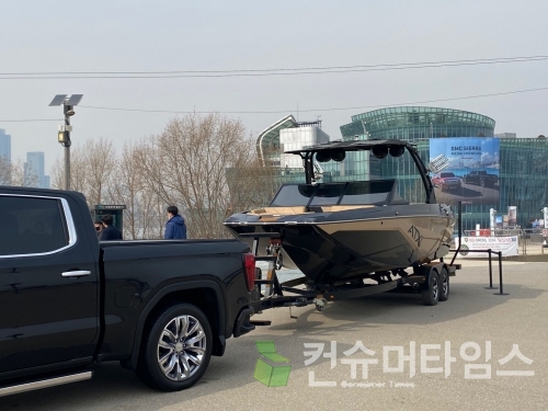 GMC 시에라. [사진 = 이찬우 기자]