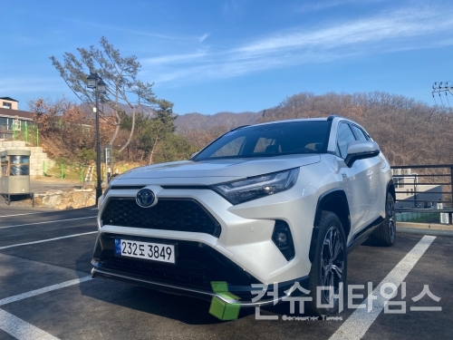 토요타 RAV4 PHEV. [사진 = 이찬우 기자]