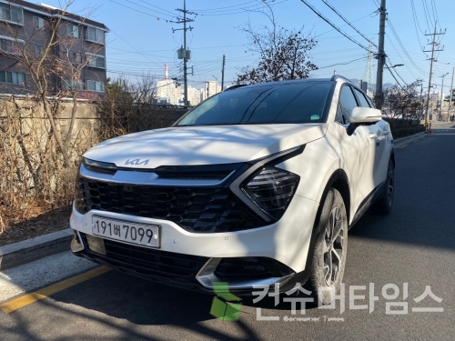 스포티지 하이브리드. [사진 = 이찬우 기자]