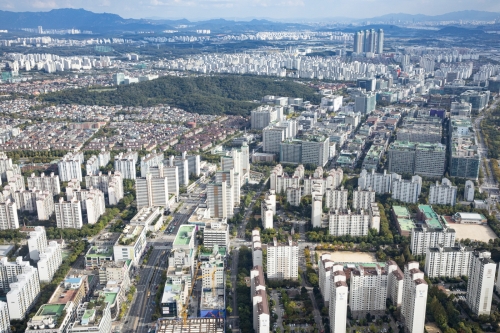 일산 신도시 전경