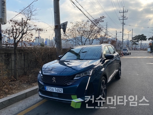 푸조 5008. [사진 = 이찬우 기자]