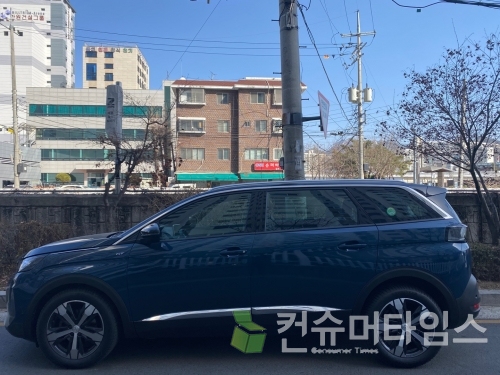 푸조 5008. [사진 = 이찬우 기자]