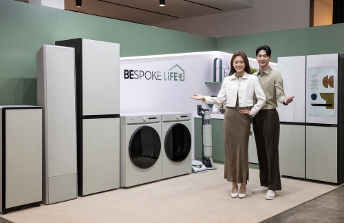 '친환경·고효율'을 탑재한 삼성전자의 2023년형 비스포크 가전.